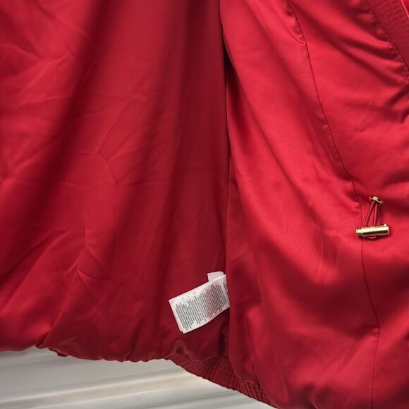 Lauren, Ralph Lauren, red and gold puffy jacket. Size XXS new $350. - Picture 6 of 8